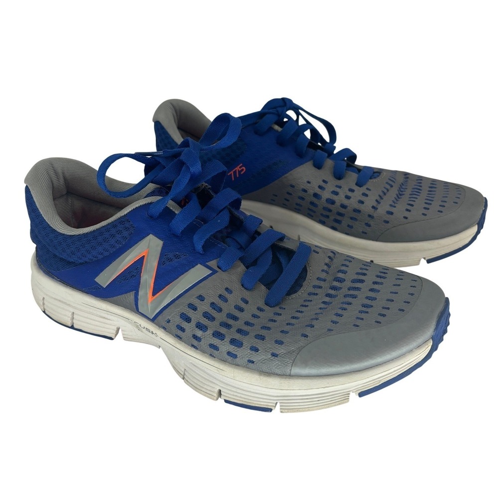 New Balance 775 Running Sneakers Mens 9.5 Blue Grey Athletic Cush+ Workout Gym